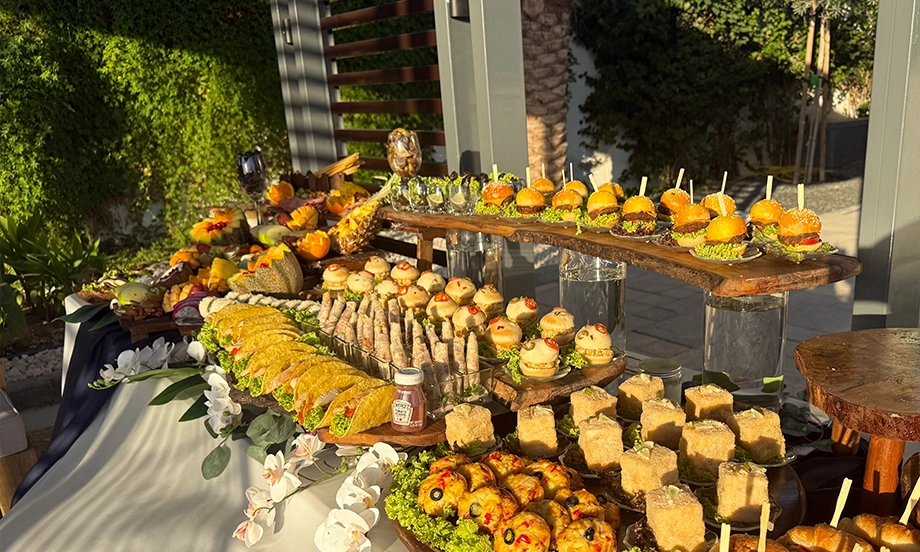 Luxury styled finger food & dessert buffet (placeholder)